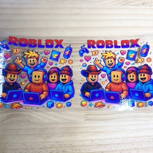 16oz UVDTF Cup Wraps, Roblox,Cartoon