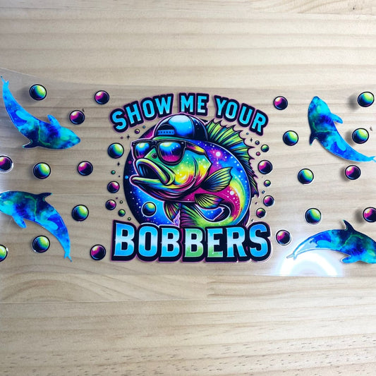 16oz UVDTF Cup Wraps, Fish