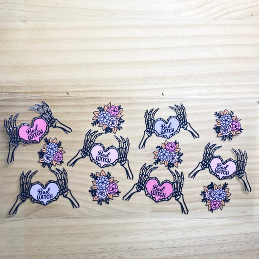 16oz UVDTF Cup Wraps,Bad Witch