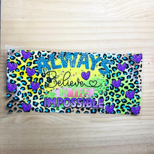 16oz UVDTF Cup Wraps, Positive Words