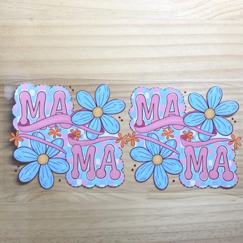 16oz UVDTF Cup Wraps, Mama & Mom & Mother