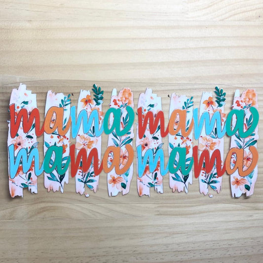 16oz UVDTF Cup Wraps, Mama & Mom & Mother