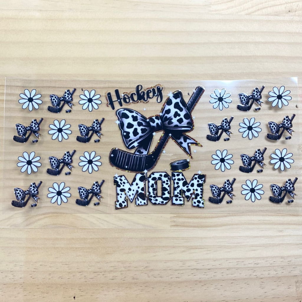 16oz UVDTF Cup Wraps,Hockey Mom & Mama & Mother