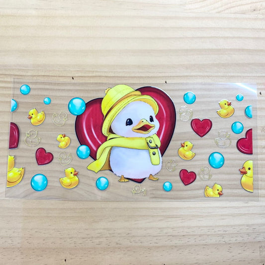 16oz UVDTF Cup Wraps, Animal,Ducks
