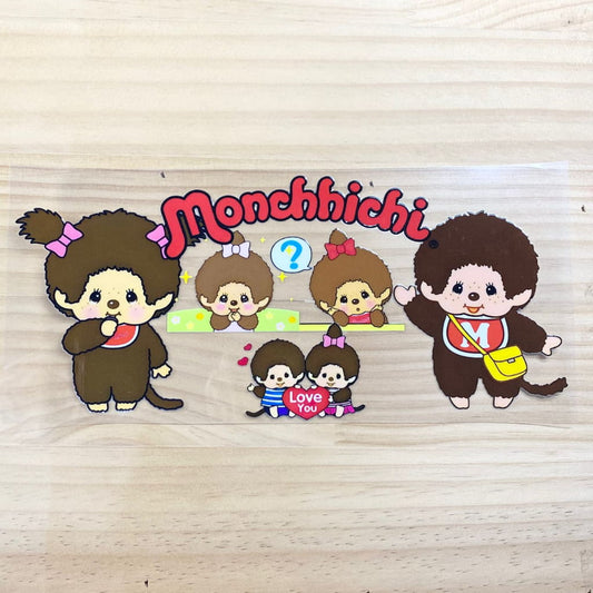 16oz UVDTF Cup Wraps, Cartoon ,Monchhichi