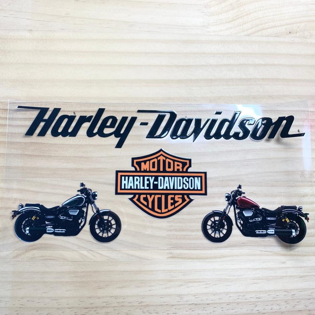 16oz UVDTF Cup Wraps, Harley Davidson Motor