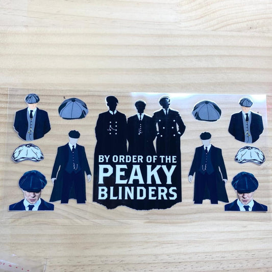 16oz UVDTF Cup Wraps, Peaky Blinders