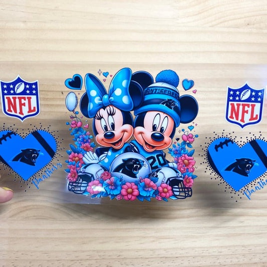 16oz UVDTF Cup Wraps,Sport, Football Team ,Micky and Minnie