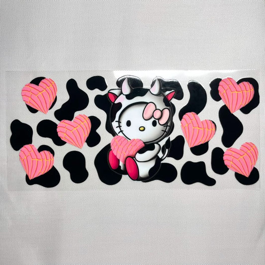 16oz UVDTF Cup Wraps, Cartoon ,Hello Kitty