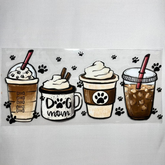 16oz UVDTF Cup Wraps,Cafecite & Coffee