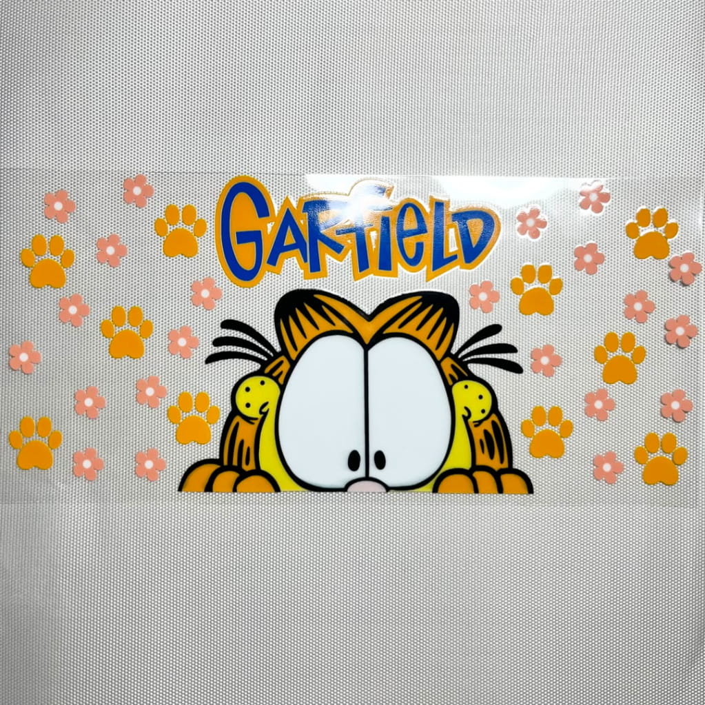 16oz UVDTF Cup Wraps,Garfield ,Cartoon