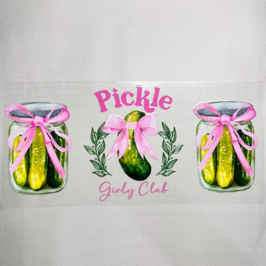 16oz UVDTF Cup Wraps, Food ,Pickles