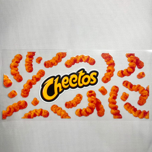 16oz UVDTF Cup Wraps, Food, Cheetos
