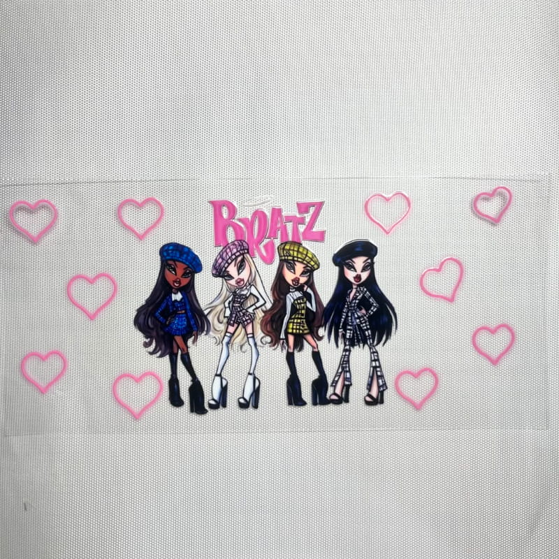 16oz UVDTF Cup Wraps,Bratz ,Cartoon