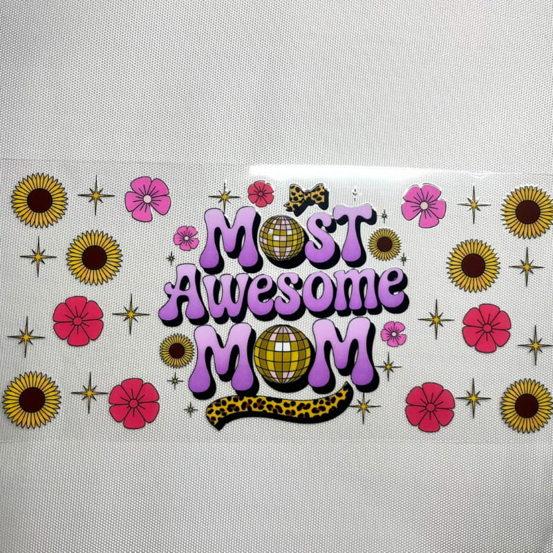 16oz UVDTF Cup Wraps, Mom & Mama & Mother