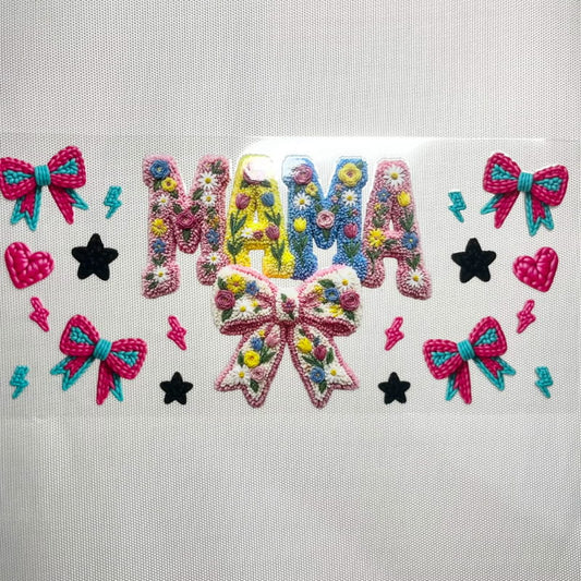 16oz UVDTF Cup Wraps, Mom & Mama & Mother