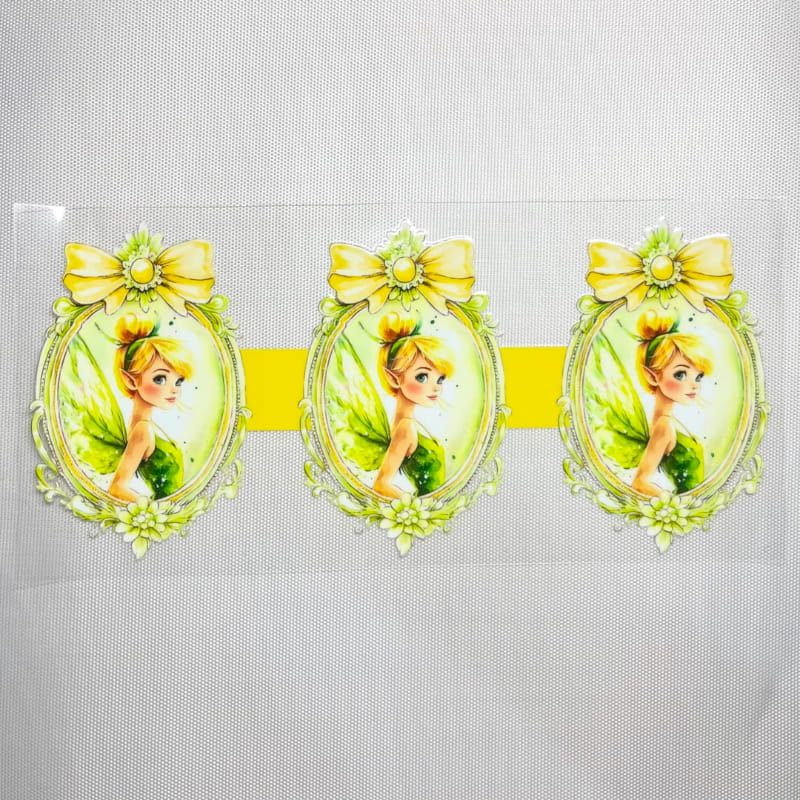 16oz UVDTF Cup Wraps,Cartoon Princess,Tinker Bell