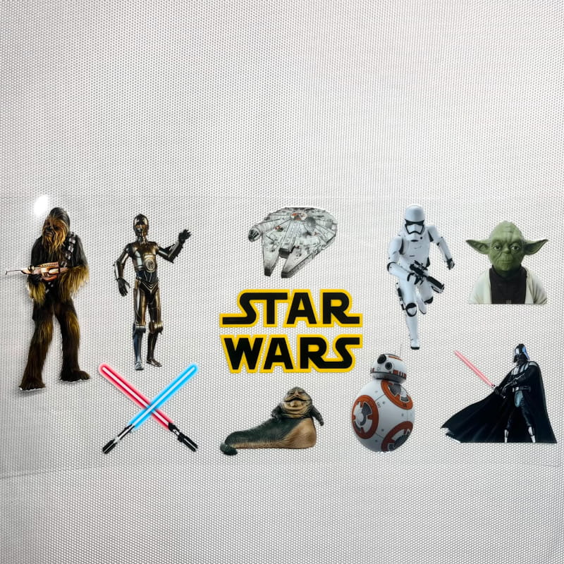 16oz UVDTF Cup Wraps,Cartoon ,Star Wars