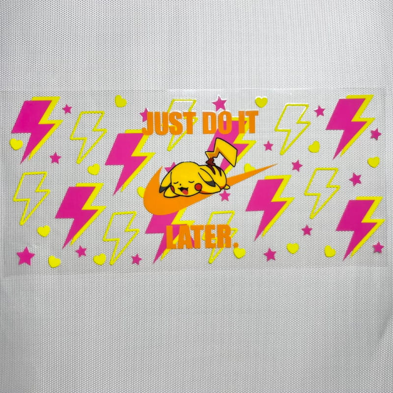 16oz UVDTF Cup Wraps,Japanese Anime, Pokemon