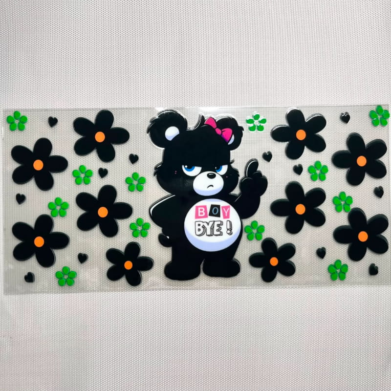 16oz UVDTF Cup Wraps, Cartoon, Care Bears
