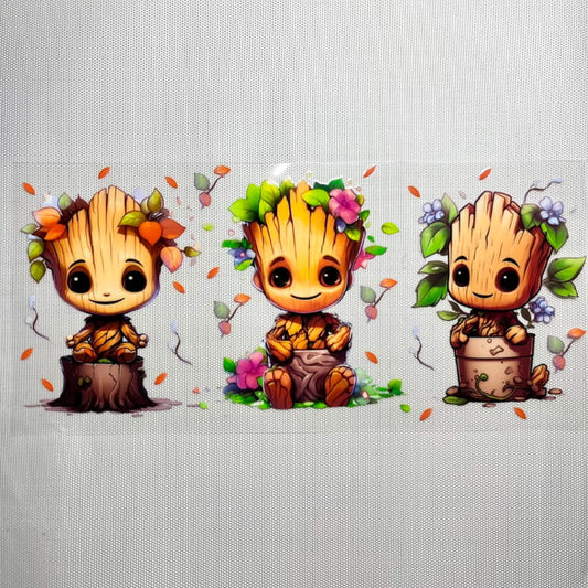 16oz UVDTF Cup Wraps,Cartoon ,Groot