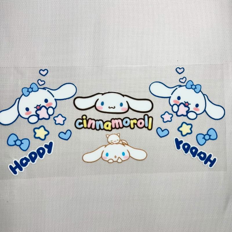 16oz UVDTF Cup Wraps, Cartoon Sanrio ,Cinnamoroll