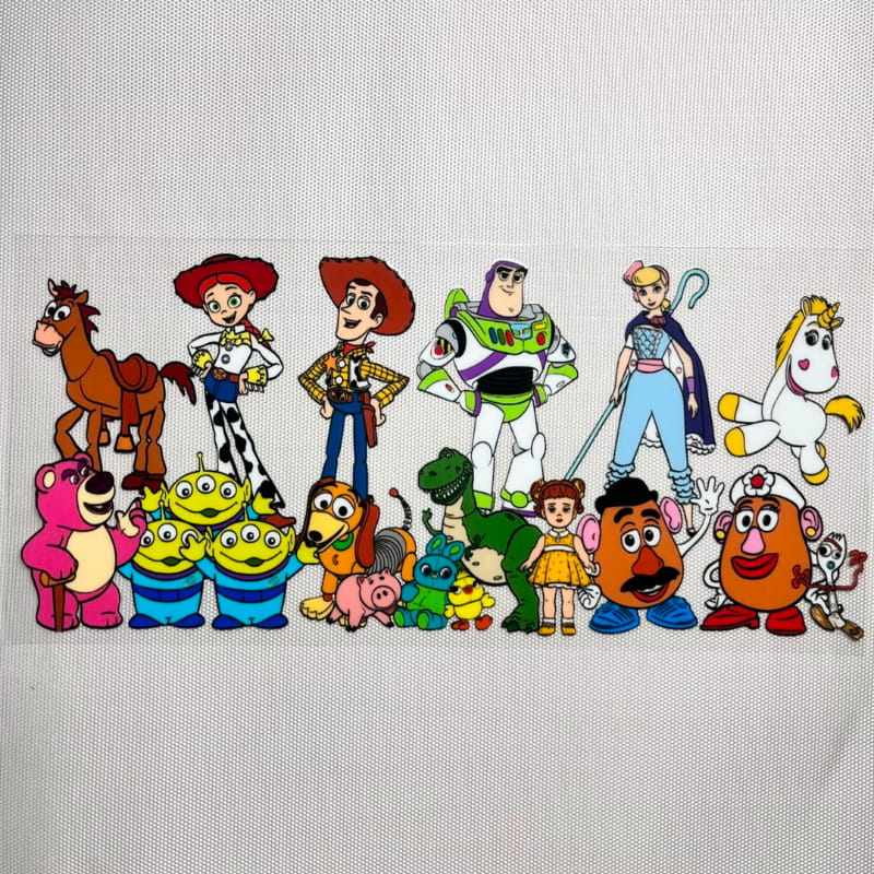 16oz UVDTF Cup Wraps, Cartoon , Toy Story