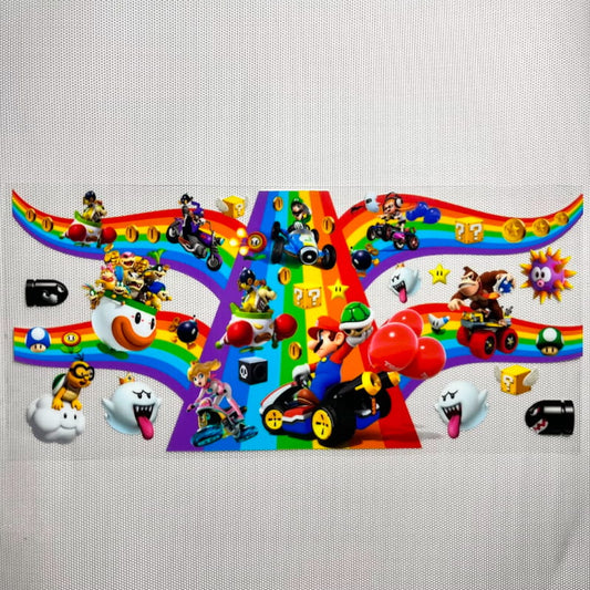 16oz UVDTF Cup Wraps,Cartoon,Super Mario