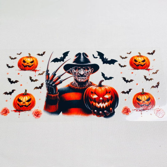 16oz UVDTF Cup Wraps,Halloween, Horroible, Spooky Vibes