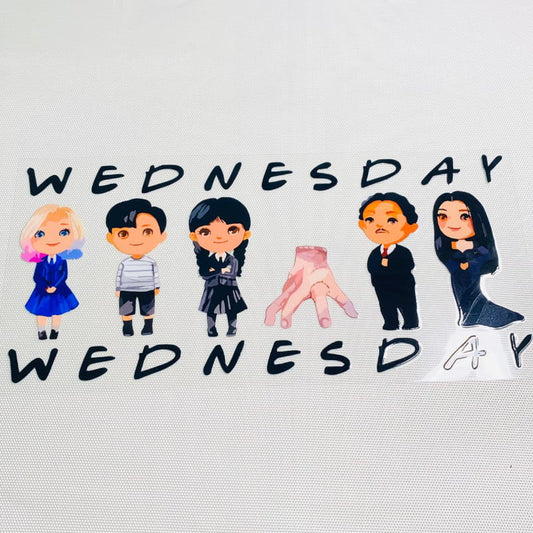 16oz UVDTF Cup Wraps ,Wednesday