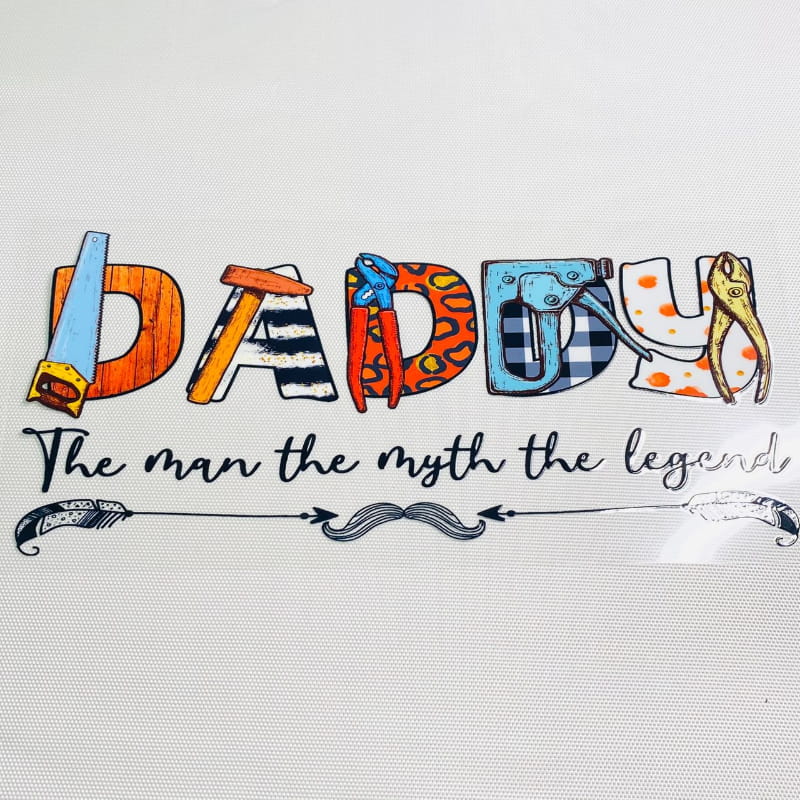16oz UVDTF Cup Wraps, Father & Dad & Papa