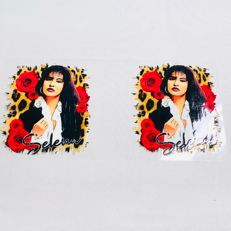 16oz UVDTF Cup Wraps, Singer &Celebrities , Selena