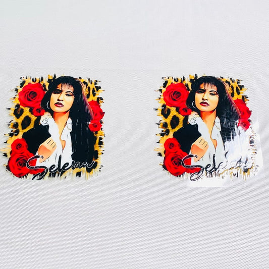 16oz UVDTF Cup Wraps, Singer &Celebrities , Selena