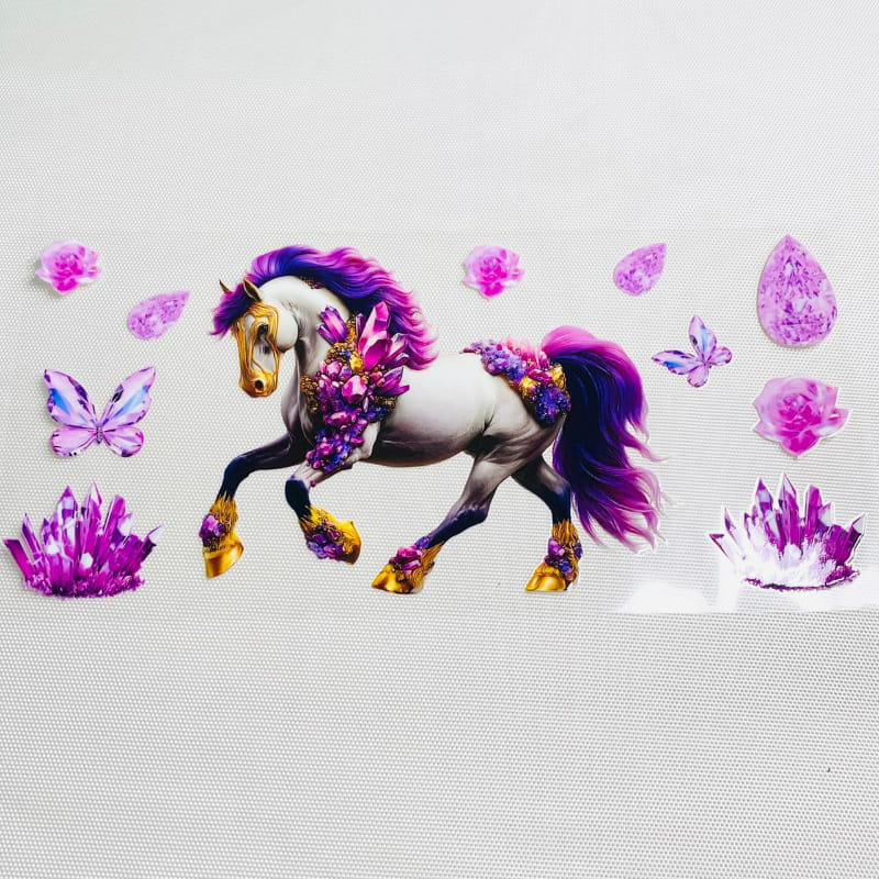 16oz UVDTF Cup Wraps, Horse