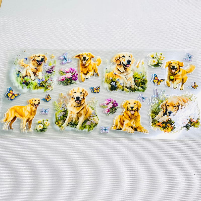 16oz UVDTF Cup Wraps, Dog