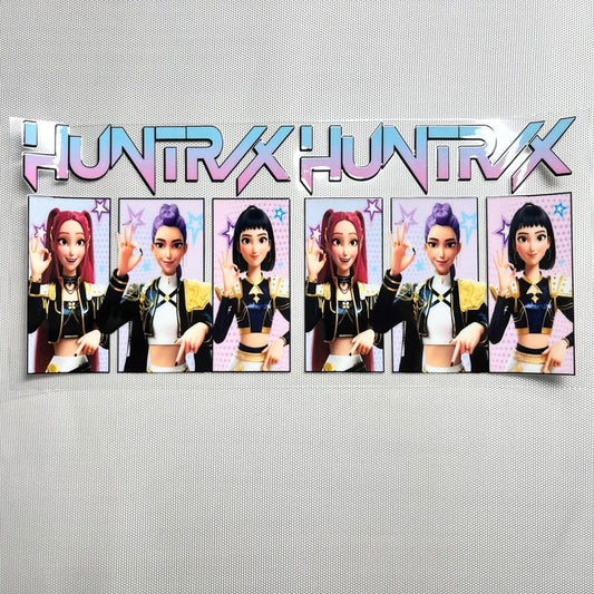 16oz UVDTF Cup Wraps, Cartoon ,Kpop , Huntrix