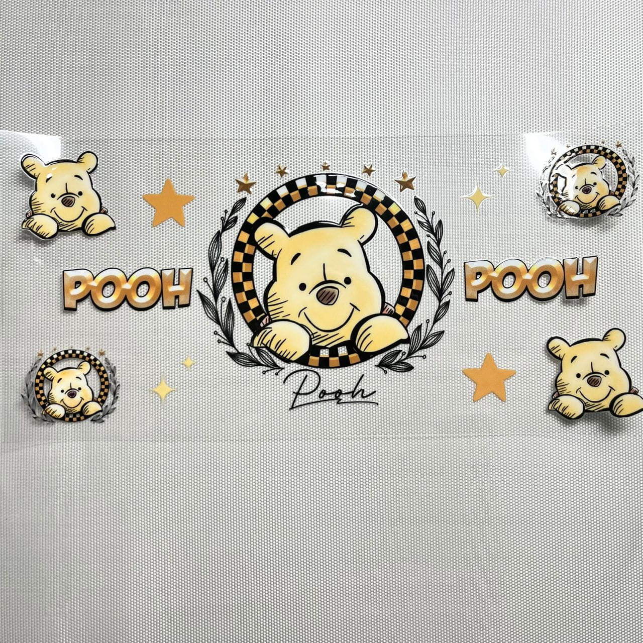 16oz UVDTF Cup Wraps, Cartoon , Winnie Pooh