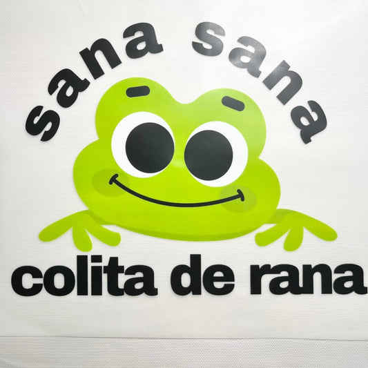 10inch Size DTF Heat Transfer , Spanish Words & Frog