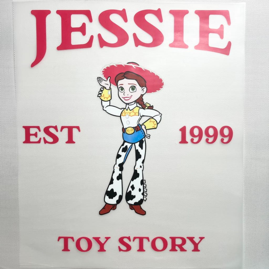 10inch Size DTF Heat Transfer , Cartoon ,Toy Story , Jessie