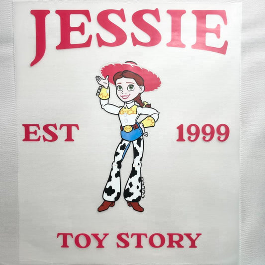 10inch Size DTF Heat Transfer , Cartoon ,Toy Story , Jessie