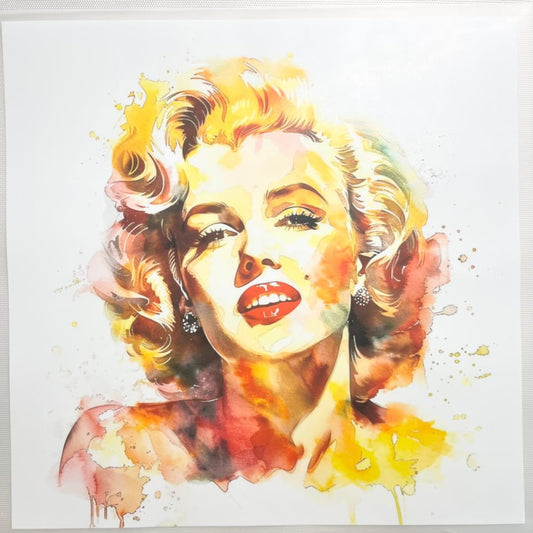10inch Size DTF Heat Transfer ,Super Star ,Marilyn Monroe