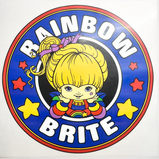 10inch Size DTF Heat Transfer ,Cartoon , Rainbow Brite