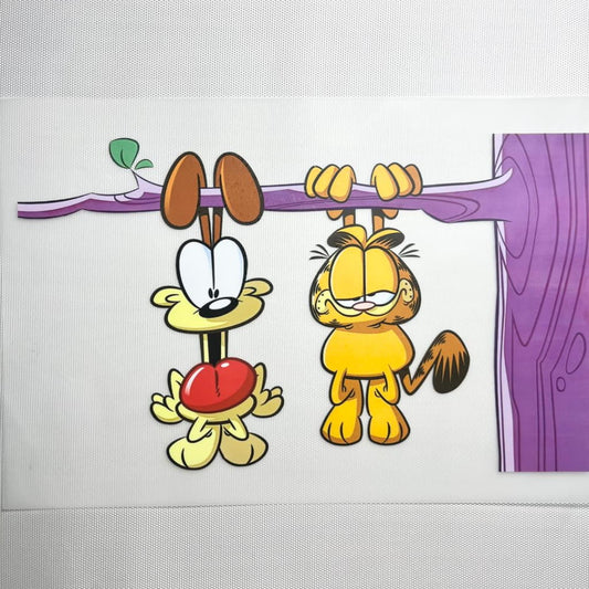 10inch Size DTF Heat Transfer ,Cartoon, Garfiled