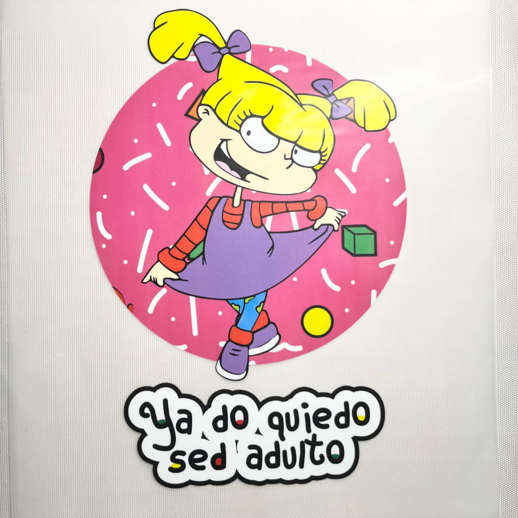 10inch Size DTF Heat Transfer ,Cartoon ,Rugrats