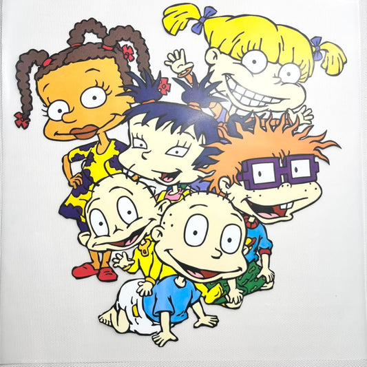 10inch Size DTF Heat Transfer ,Cartoon ,Rugrats