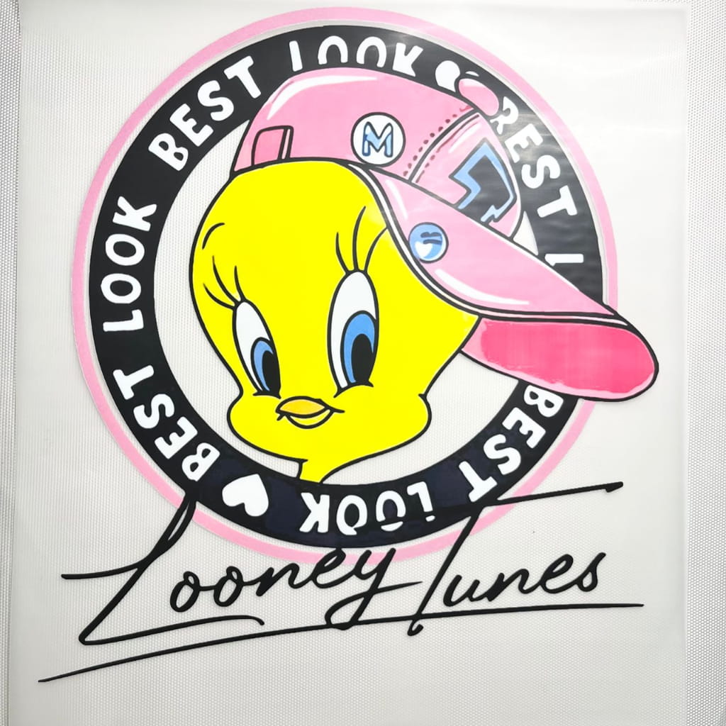 10inch Size DTF Heat Transfer ,Cartoon ,Lonney Tunes & Tweety