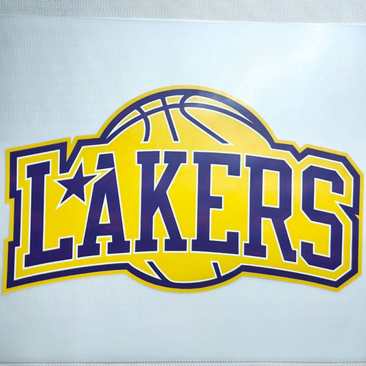 10inch Size DTF Heat Transfer , Basketball ,Lakers