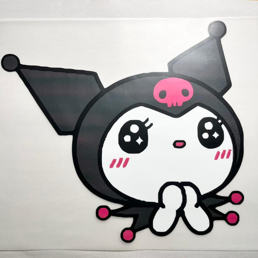 10inch Size DTF Heat Transfer ,Cartoon ,Sanrio ,Kuromi