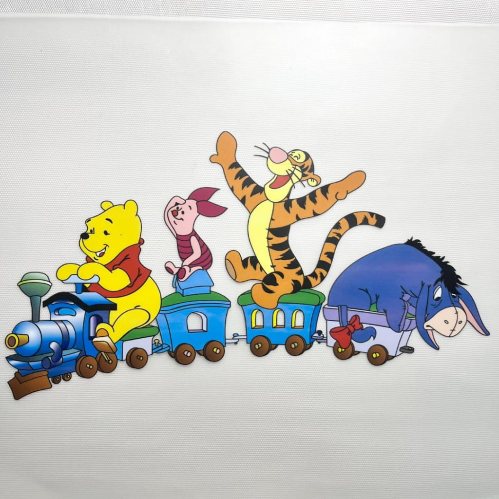 10inch Size DTF Heat Transfer ,Cartoon , Winnie Pooh