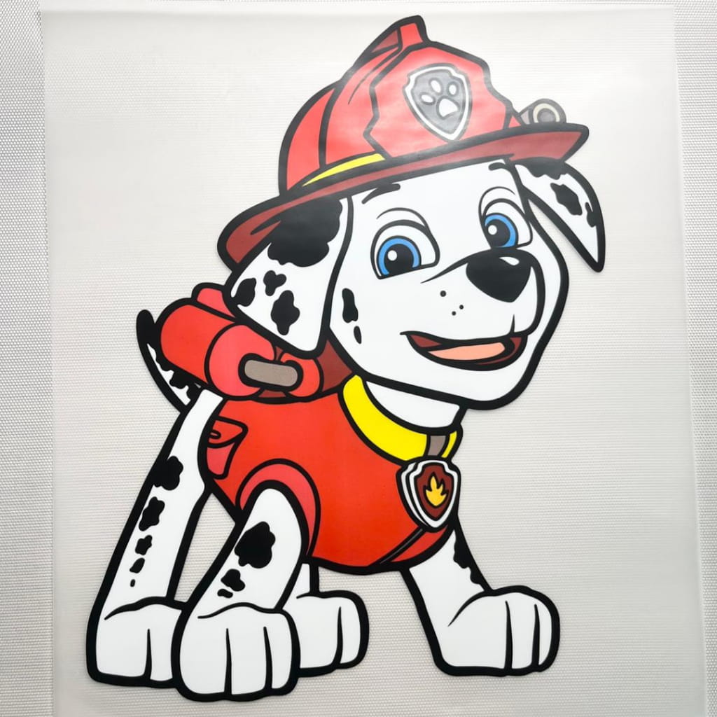 10inch Size DTF Heat Transfer ,Cartoon ,Cars ,Paw Patrol